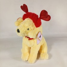 Fao Schwarz Sparklers Labrador Dog Plush Hearts Valentines Day Gift 843479177060