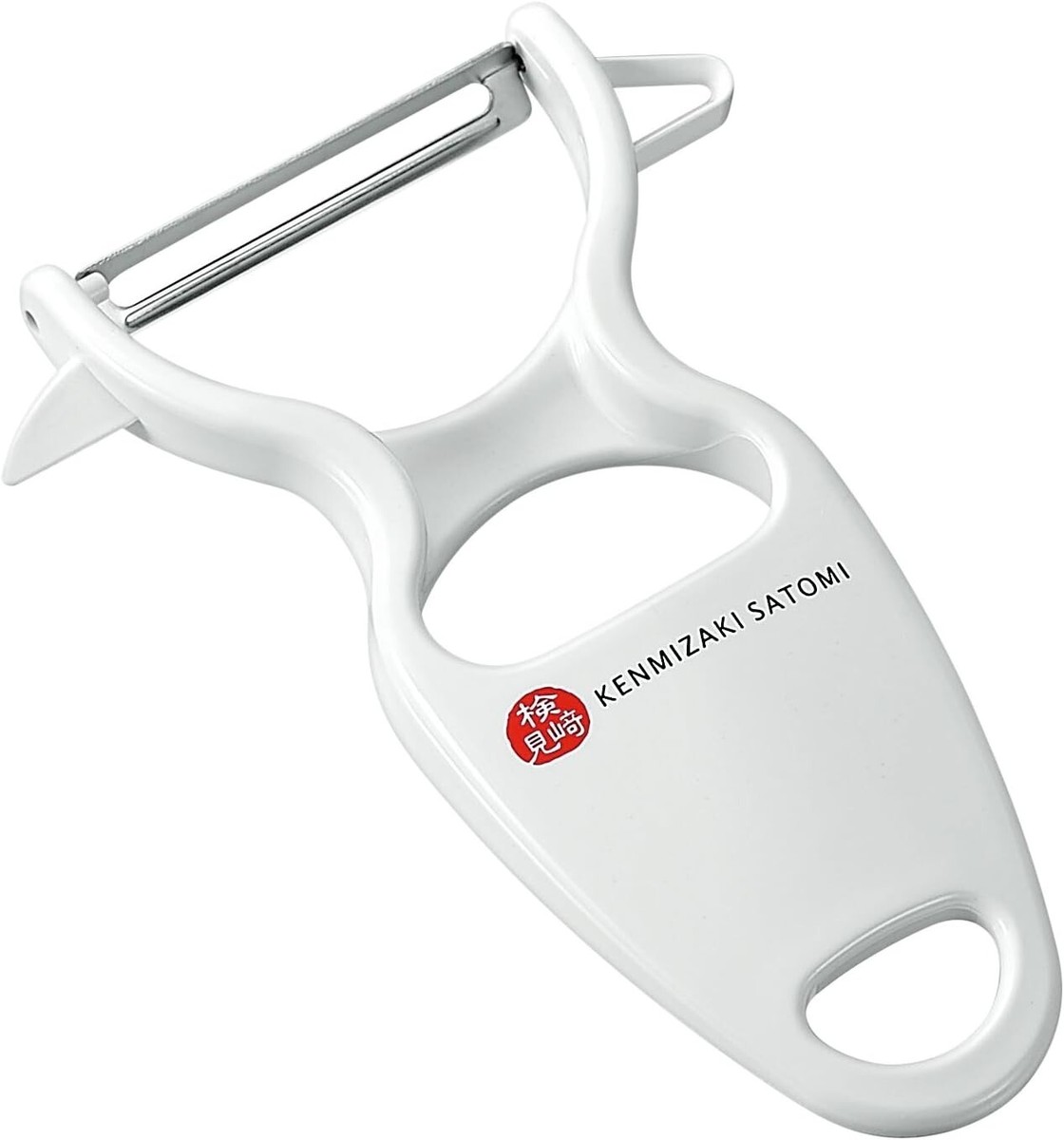 Shimomura Vegetable Peeler Grater Slicer KZ-604 White Tsubamesanjo