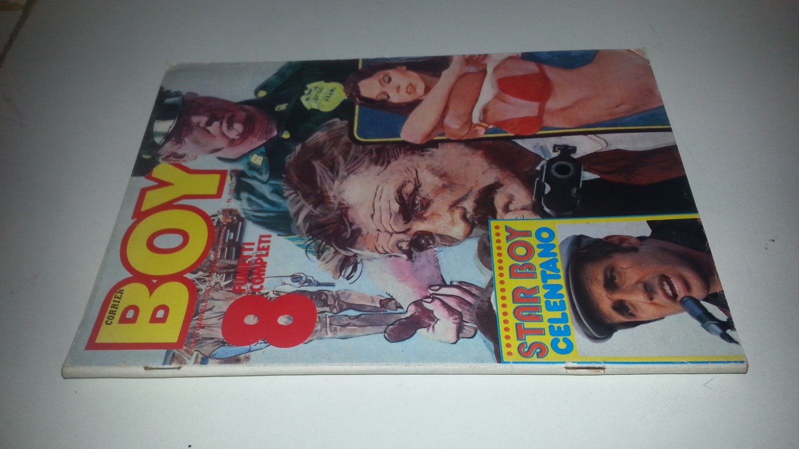 CORRIER BOY 1978 # 38 - STAR BOY CELENTANO - 8 FUMETTI COMPLETI