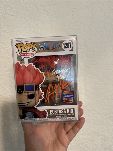 PSA 8.5 Funko Pop! Vinyl: One Piece - Eustass Kid - Funko Web (Exclusive) # 1287