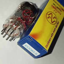 ECC83 S  12AX7    ECC83S  tube electronique    ECC 83 S Tir38
