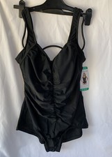 Rose Marie Reid Ladies' One Piece Swimsuit w/ Tummy Control New With Tags XL New