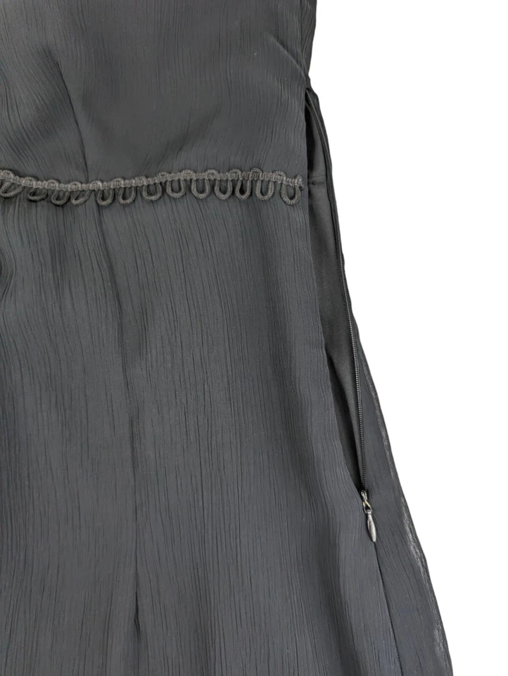 M&S Autograph Black Shift Dress, Sleeveless, Lined, Anthony Symonds Size 14 - Image 4 of 4