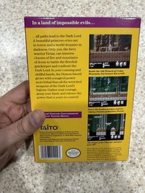 Demon Sword - NES Nintendo -w/ Box Great Shape! CIB - In Protective Case