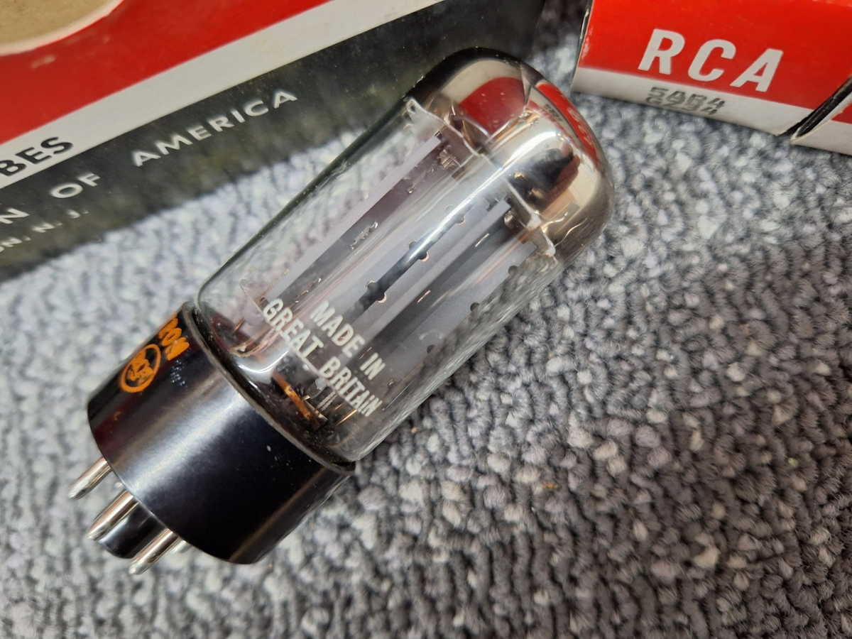 5AR4 GZ34 Vacuum Tube RCA NOS mullard great britain 4 notch | eBay