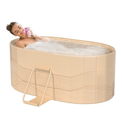 Faltbare Badewanne Erwachsene Kinder 123cm Länge Klappbadewanne Familienwanne