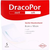 Dracopor Wundverband 8X10 Cm Steril 5 St PZN02027003