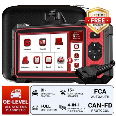 OBD2 Scanner Diagnostic Tool ANCEL DS410 Lite All System Bidirectional for FCA