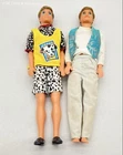1991 Mattel Pet Pals Ken Doll + Friend Lot of 2 Vintage 90s Dolls