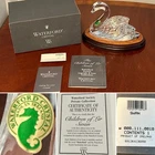 New in Box Vintage WATERFORD CRYSTAL The Children of Lir SWAN Figurine Ireland