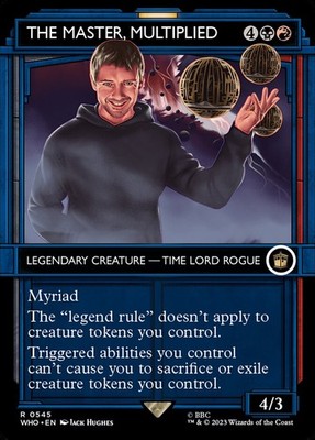MTG Magic the Gathering The Master, Multiplied (545/1448) Doctor Who LP