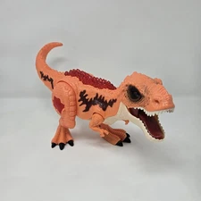 Robo Alive Dino Escape T REX with sounds and lights WORKS JAWS move