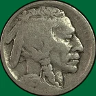1915-S Buffalo Nickel Choice Good G+/VG Coin #41384