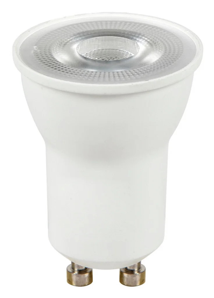 Light Bulb White 35mm 4w LED GU10 MR11 4000K Non Dimmable 400lm =57w 36° Beam