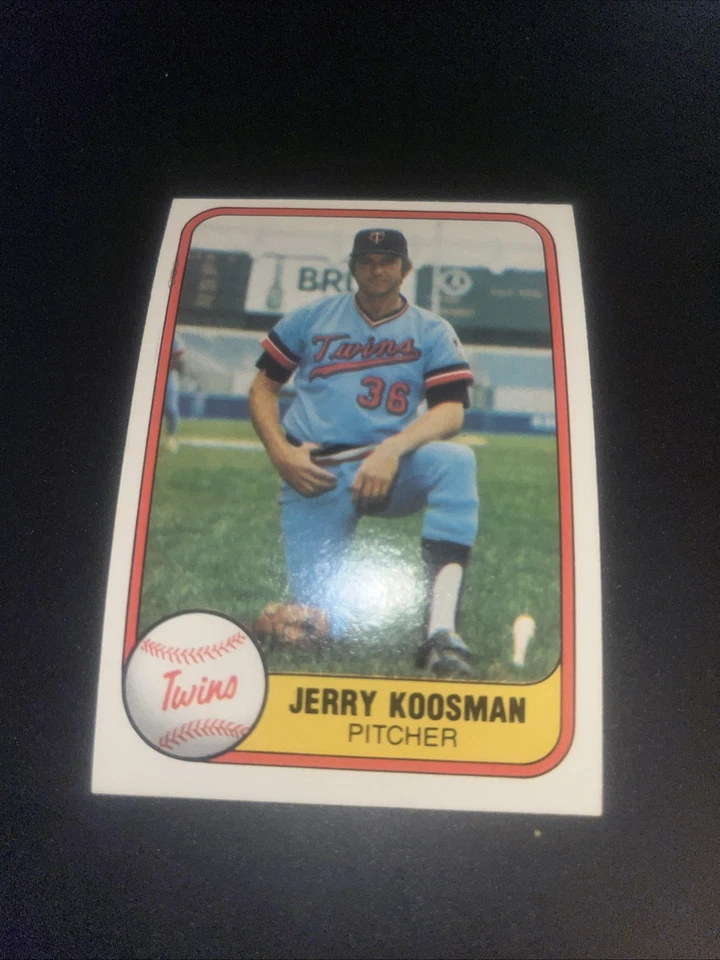 1981 Fleer Minnesota Twins You Pick The Player Card - Image 4 of 4