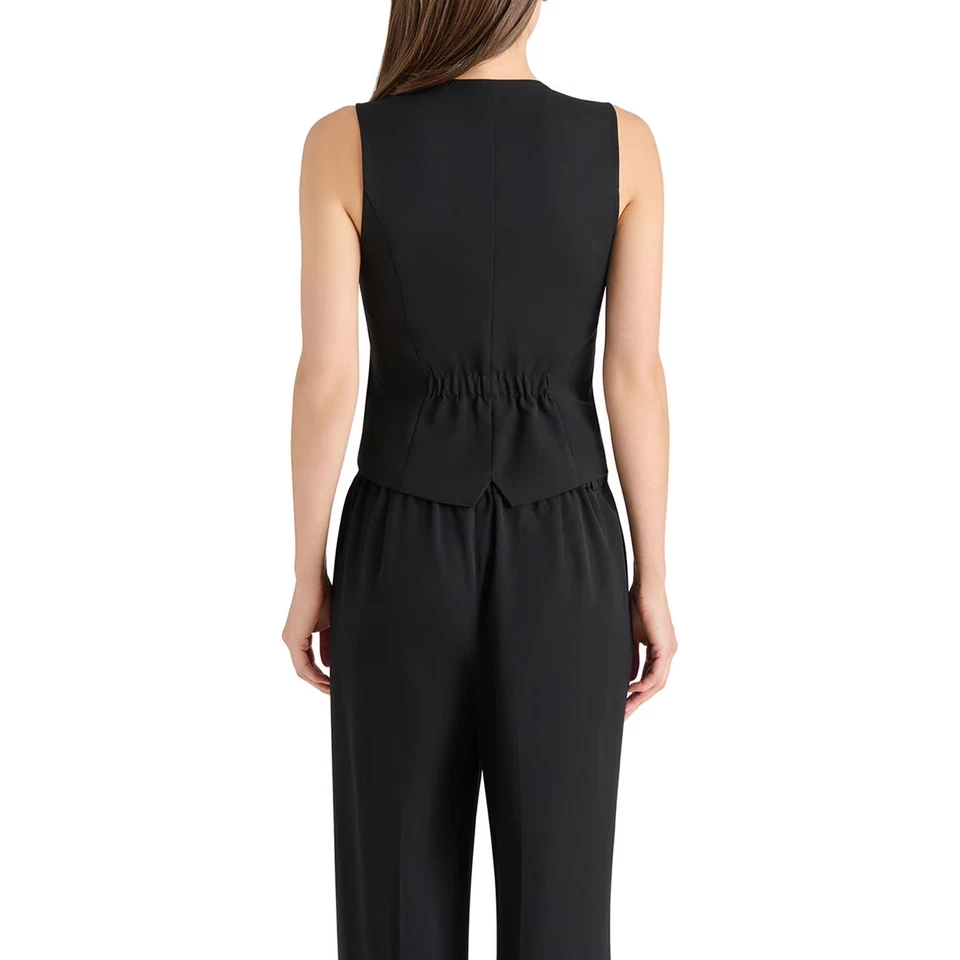 Chaleco para mujer Steve Madden talla L negro Foto 2 de 4