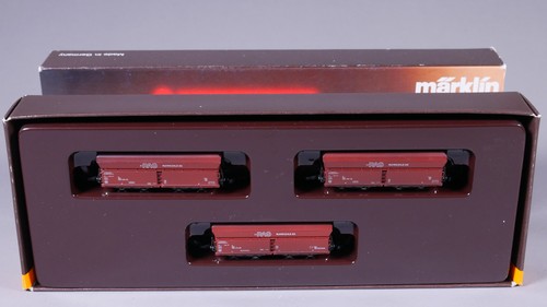 Spur Z Märklin 8237 Selbstentladewagen-Set RAG DB Kohlentransport in OVP #BK_170 | Zustand: Gebraucht