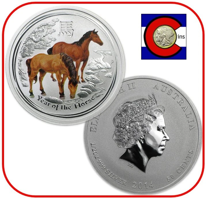 The Perth Mint 2014 Australian Lunar Silver Bullion Coins for sale