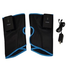 Fit King FT-126A Cordless Leg Massager Heat Air Compression Calf Recovery EUC