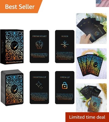 Portable Life Oracle Cards Deck - 48 Affirmations for Your Spiritual Journey