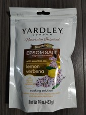 Yardley London Soothing Epsom Salt Lemon Verbena 1LBS Bag