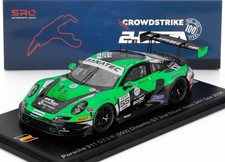 Porsche 911 992 GT3 R 4.2L #55 2nd Silver Class 2024 24h SPA in 1:43 scale