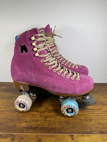 Moxi Lolly Roller Skates Fuchsia Pink Size 8 Med Fits (Women’s 9-9.5)