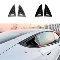 Eurowagens Model 3 2024+ Hintere Seitenfenster Lamellen Luftauslass Blenden