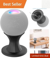 Lightweight Homepod Mini Stand with In-Built Cable Management for a Tidy Home