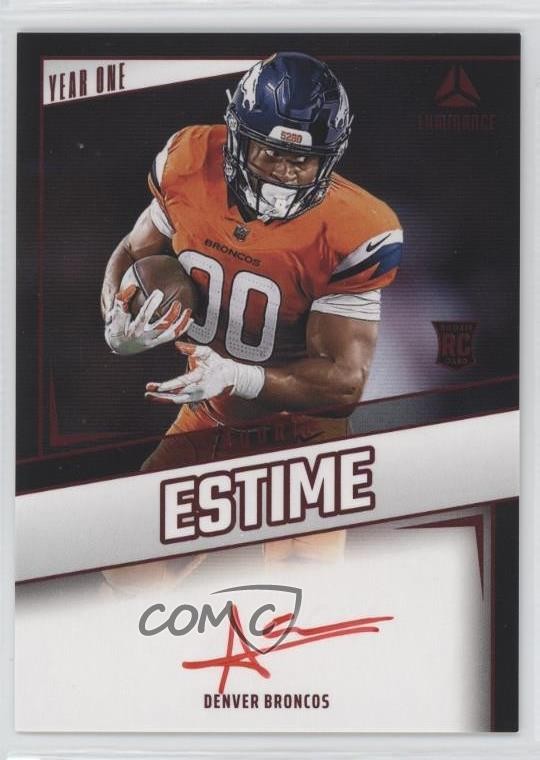2024 Luminance Year One Signatures RPS Red Audric Estime Rookie Auto RC 1o0s