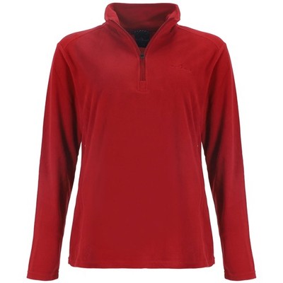 Blue Wave Damen Half-Zip Fleecejacke Fleece-Pullover Nika Stehkragen