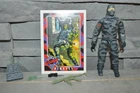 1984 Gijoe Cobra Saboteur ( Firefly ) W/ Weapons & Action Card ! Nice Figure !