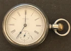 Antique 1902 Waltham Model 1883 820 Pocket Watch Ticks Running Silveroid 18s 15j