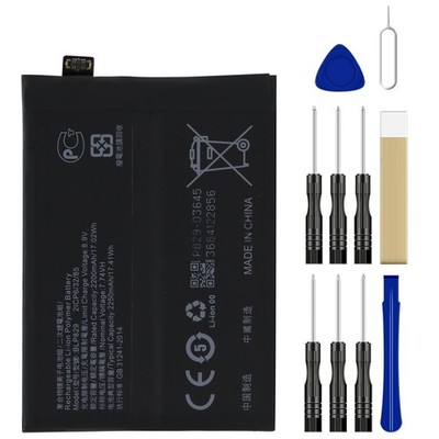 New Replacement Battery BLP829 for OnePlus 9 LE2115 LE2113 LE2111 2250mAh