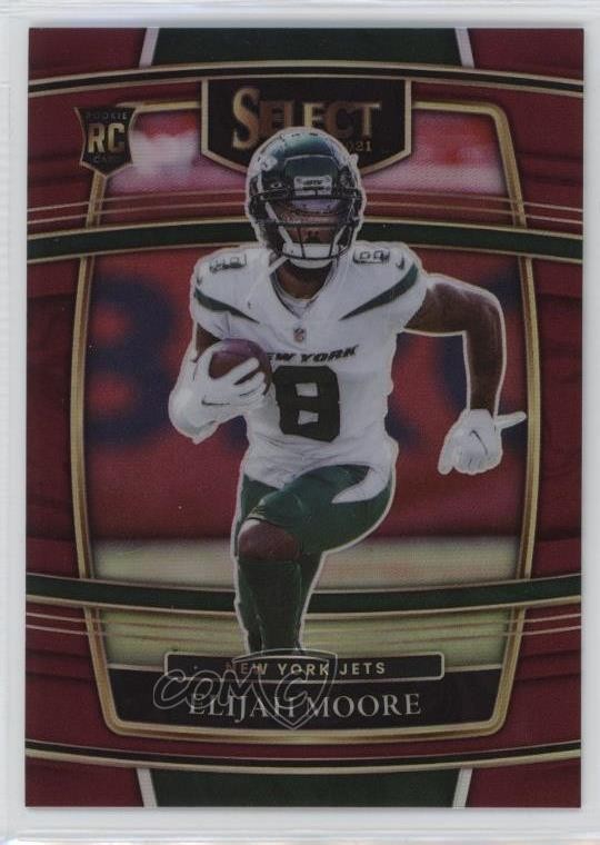 2021 Panini Select Concourse Maroon Prizm /149 Elijah Moore #56 3hd