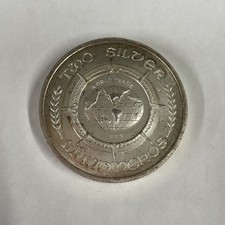 Mundineros Two Silver World Trade Wade Ventures 2 Troy oz Integrite 1973 Round 111.48 per troy oz