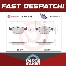 Brake Pads Set fits BMW 325 2.5 Front 04 to 13 Brembo 34112288875 34112288876