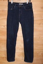 Levi  s Classic Mid-Rise Skinny Jeans Women  s Size 8 Dark Wash Stretch Denim...