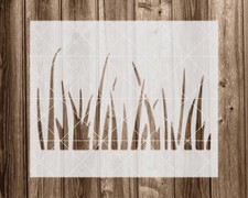 Grass Stencil, Reusable Stencil For Painting, 2357