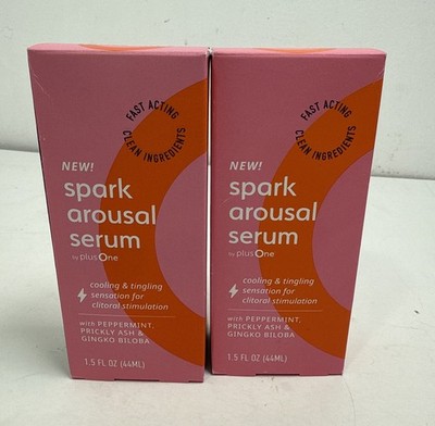 plusOne Spark Serum Sexual Performance Enhancer - Scented - 1.5 fl oz(pack of 2)