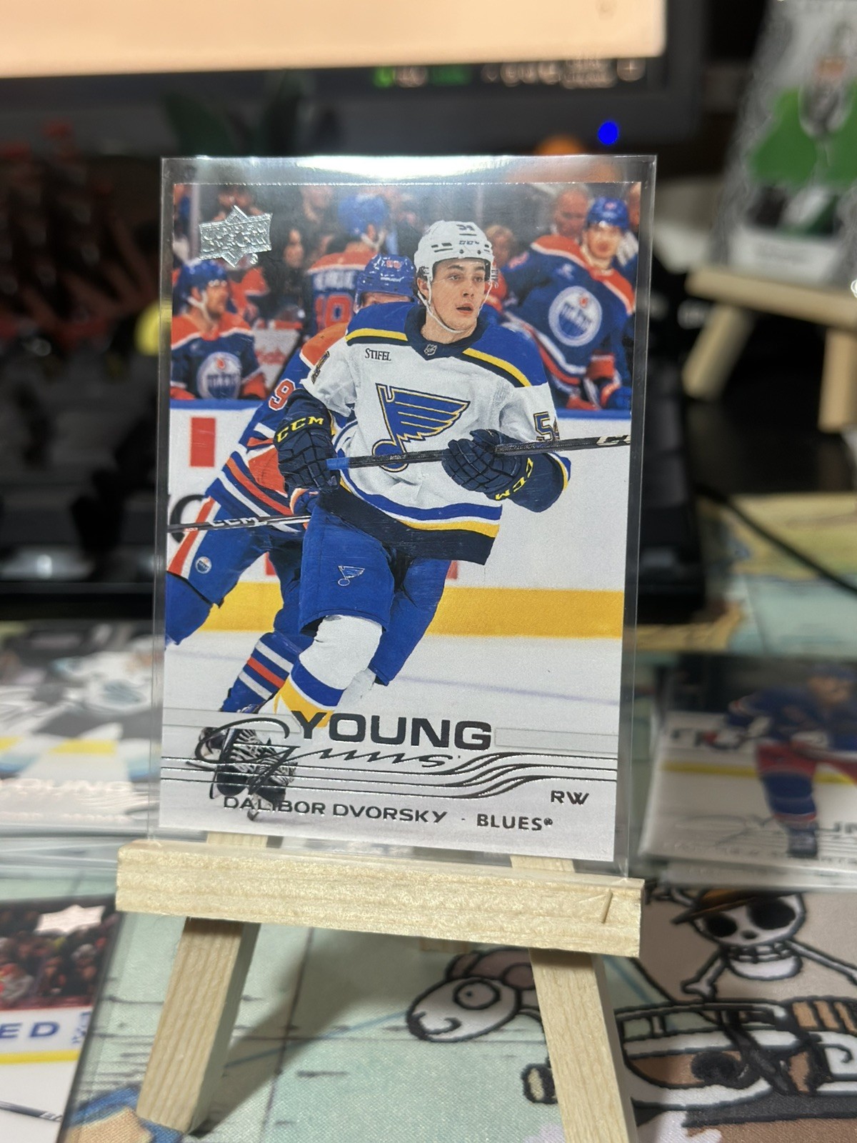 2025-26 Upper Deck Series 1 - Dalibor Dvorsky #226 YOUNG GUNS (RC)