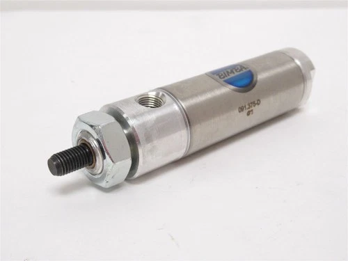 225704 New-No Box; Bimba 091.375-D Air Cylinder; SS; 1"ID x 1-3/8" Stroke
