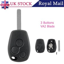3 Button Key Fob Case Shell Cover For Renault Modus Clio Trafic Kangoo�Twingo