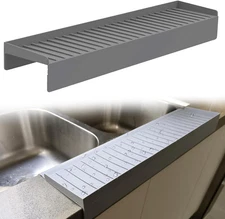 Silicone Edge Protectors - Multifunction Sink Accessories, Splash Guard & Draini