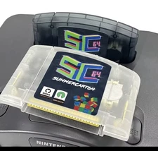 N64 Summer Cart With Sd Card Loaded