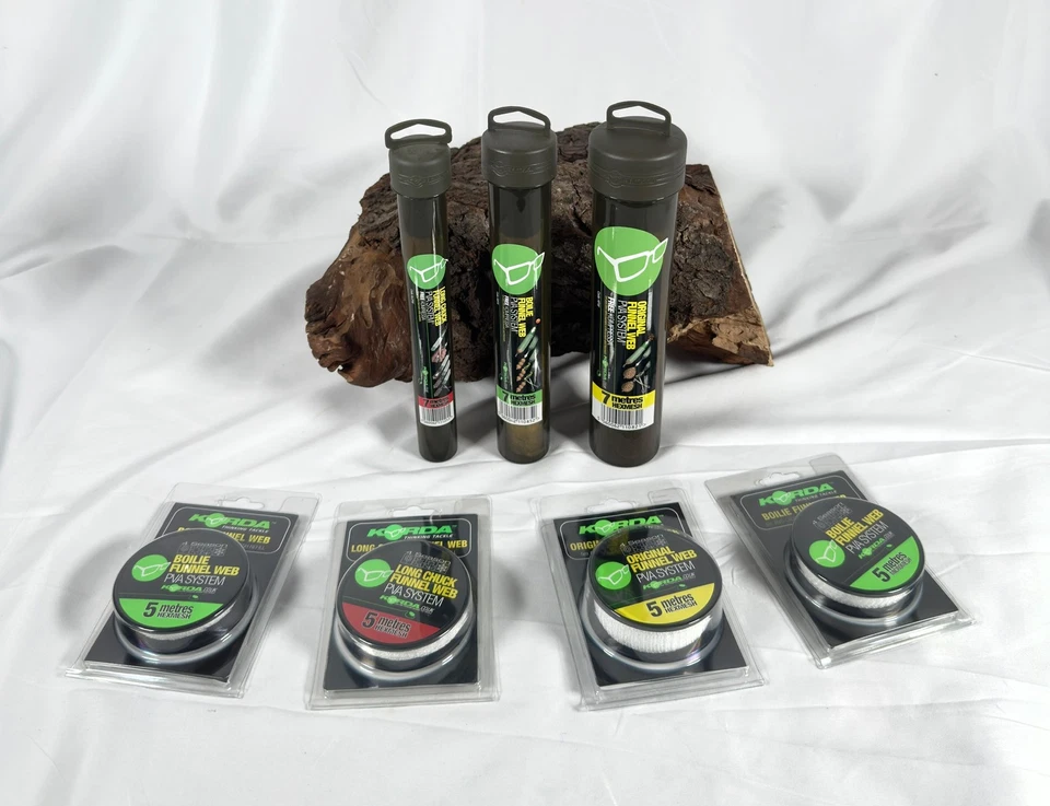 Korda PVA 7m Refill 5m Original Boilie Long Chuck Funnel Web Hexmesh Micromesh - Bild 1 von 1