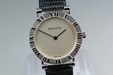 Tiffanyco Vintage Atlas M0640 Sterling Silver Mens Watch 31mm New Battery
