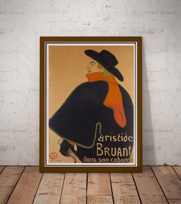 Poster-Poster ToulouseLautrec Aristide Bruant