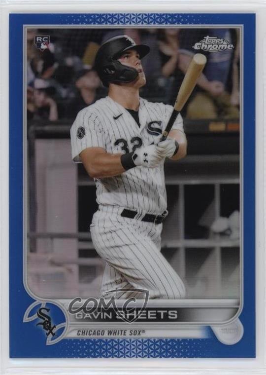 2022 Topps Chrome Blue Refractor 49/150 Gavin Sheets #146 fm0
