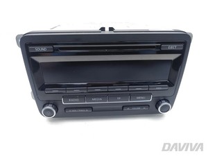 VW Jetta Radio-CD-Player-Haupteinheit 2012 Saloon 4/5dr 1K0035186AN (10-15)